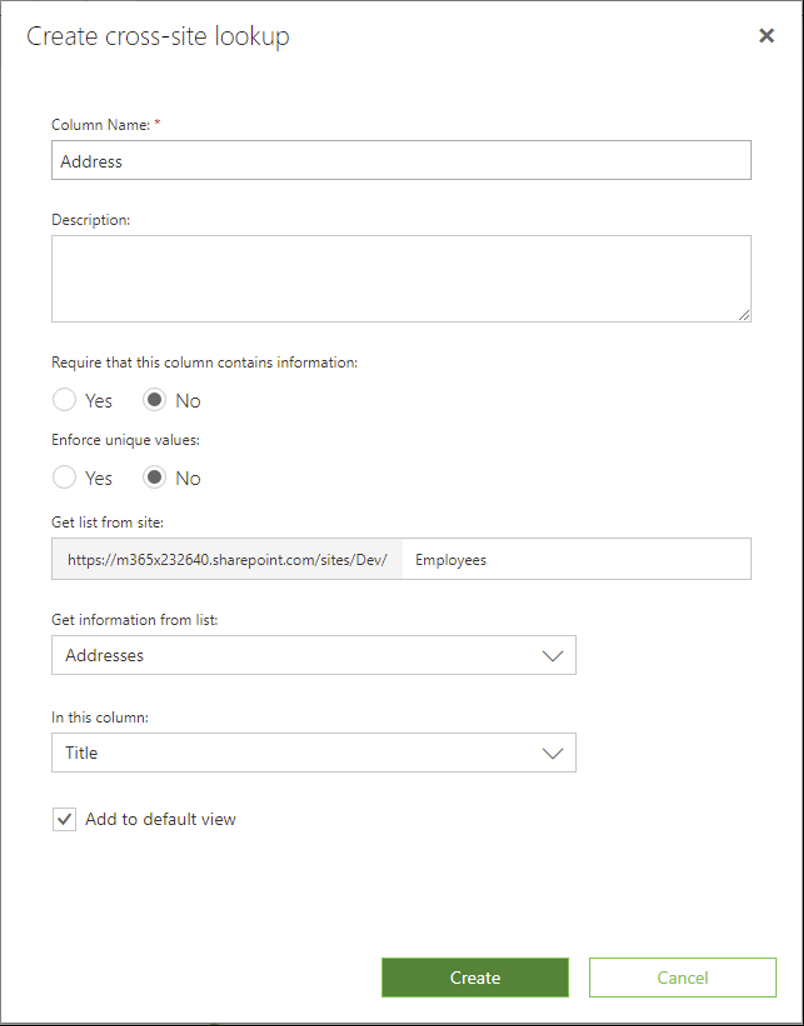 SharePoint Cross-site Lookup  Look up Info from Different Sites